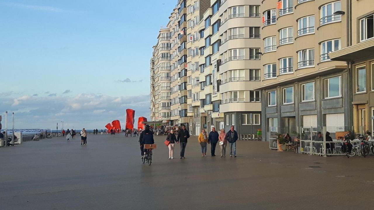 Frontaal Gelijkvloers Seaview 80M² 2 Slp Apartamento Ostend Exterior foto