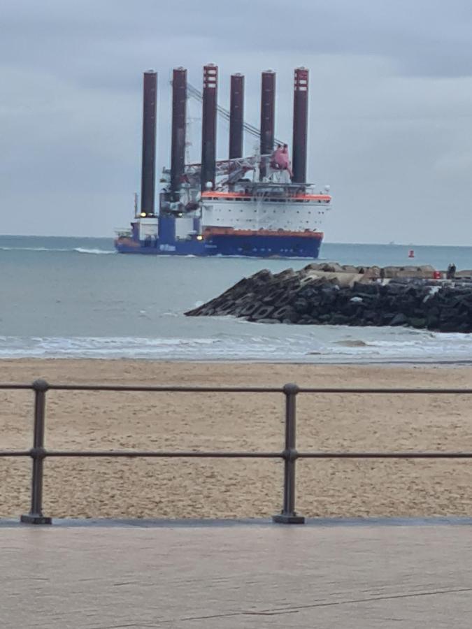Frontaal Gelijkvloers Seaview 80M² 2 Slp Apartamento Ostend Exterior foto
